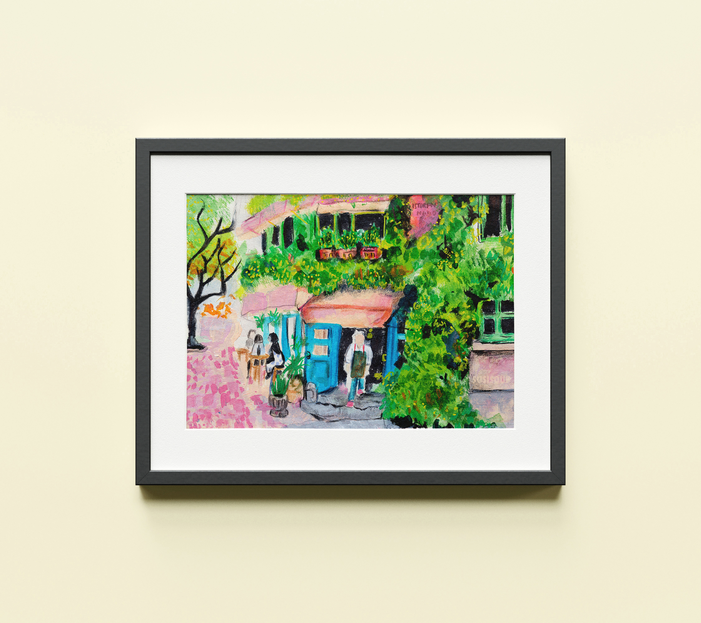 A Susisoup Design Travel art print