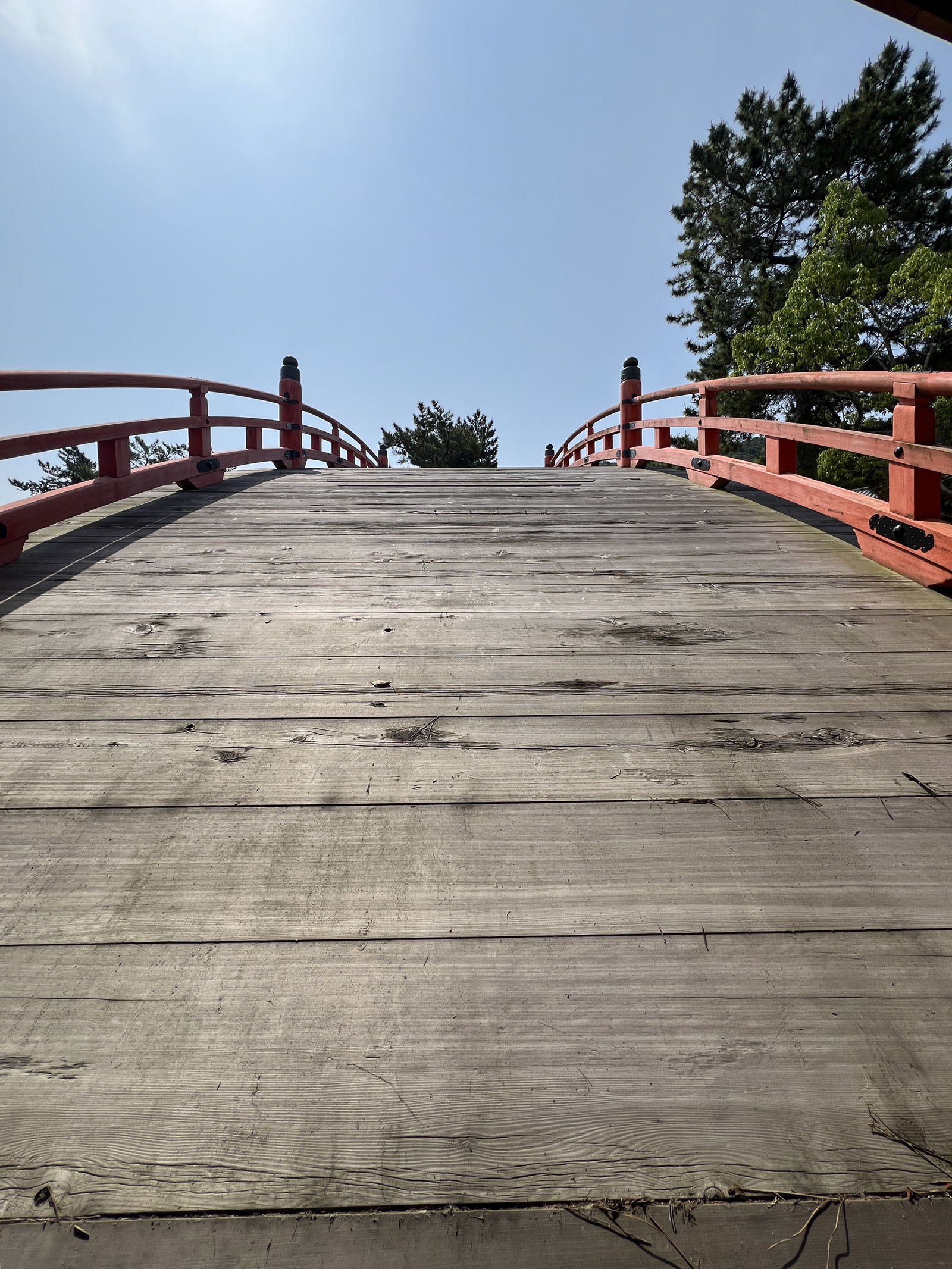 Bridge on Miyajima Island